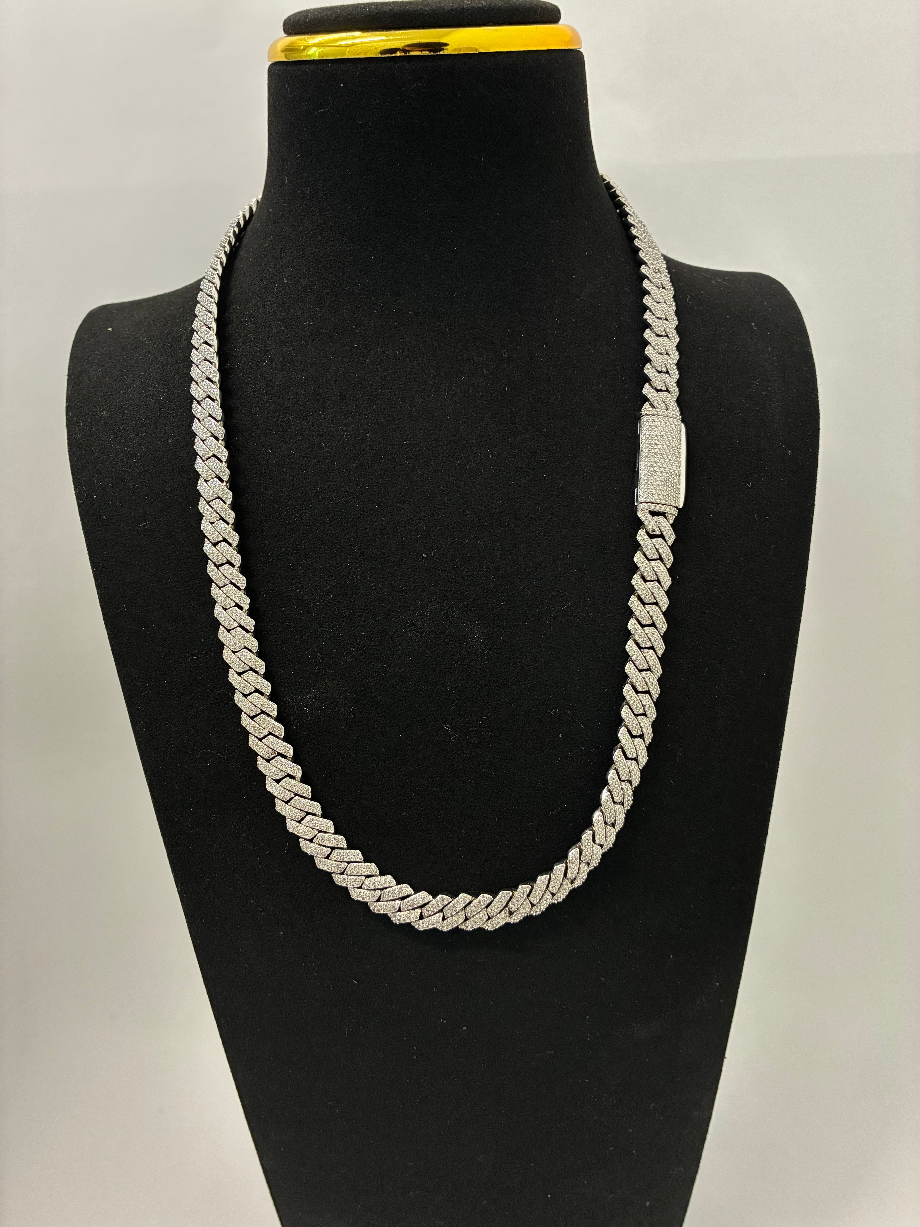 Cadena cuban link 8mm