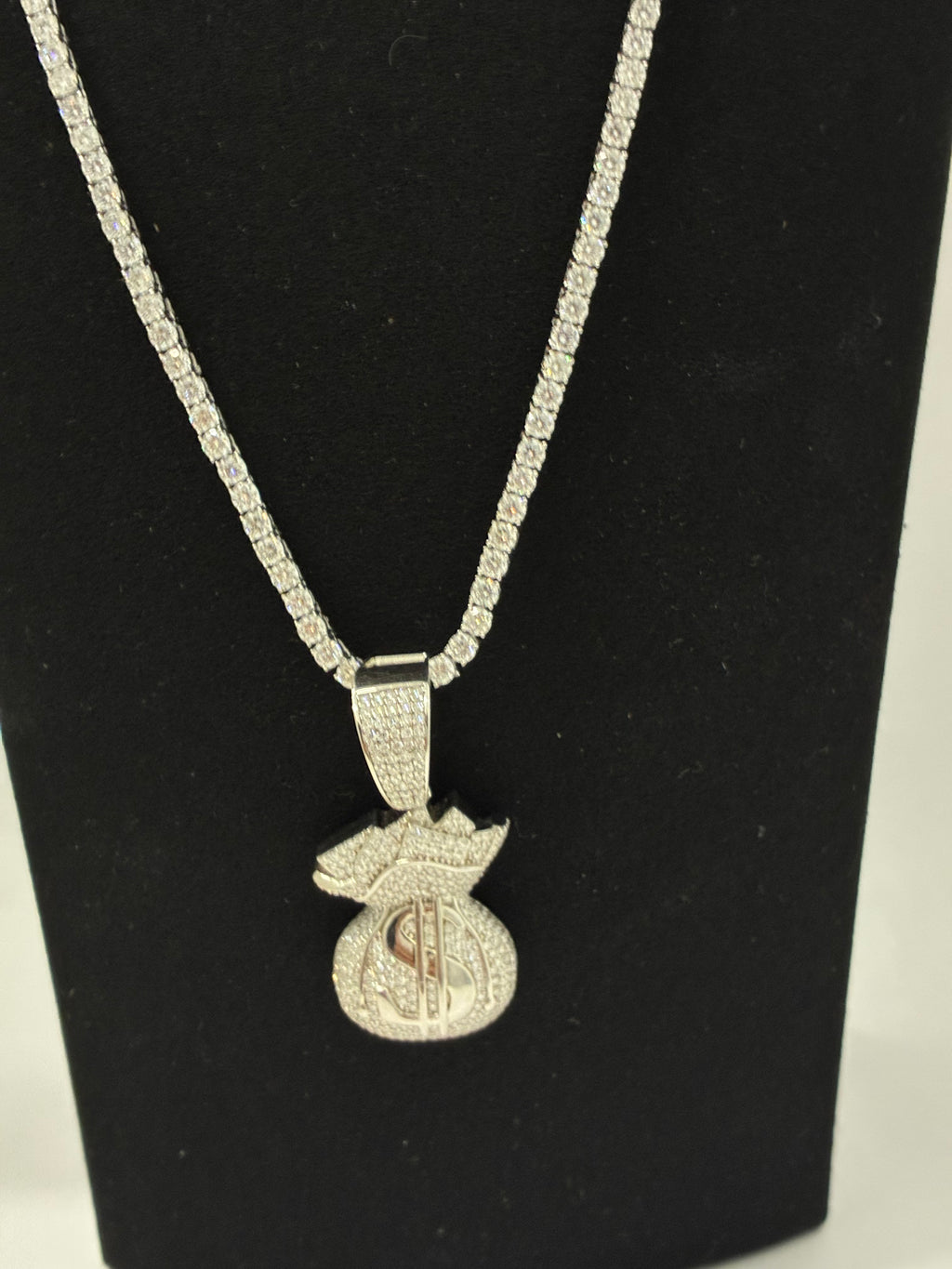 Cadena + Dije money bag