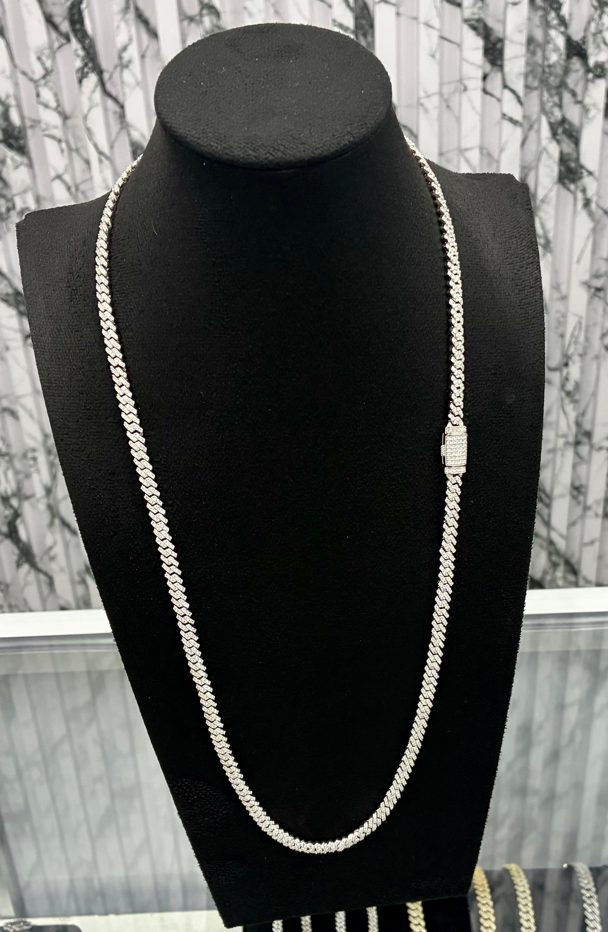 Cadena cuban link 5mm
