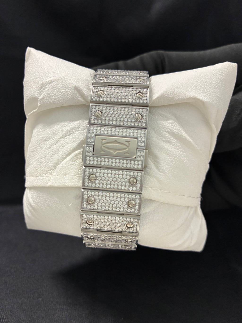 Iced out cartier