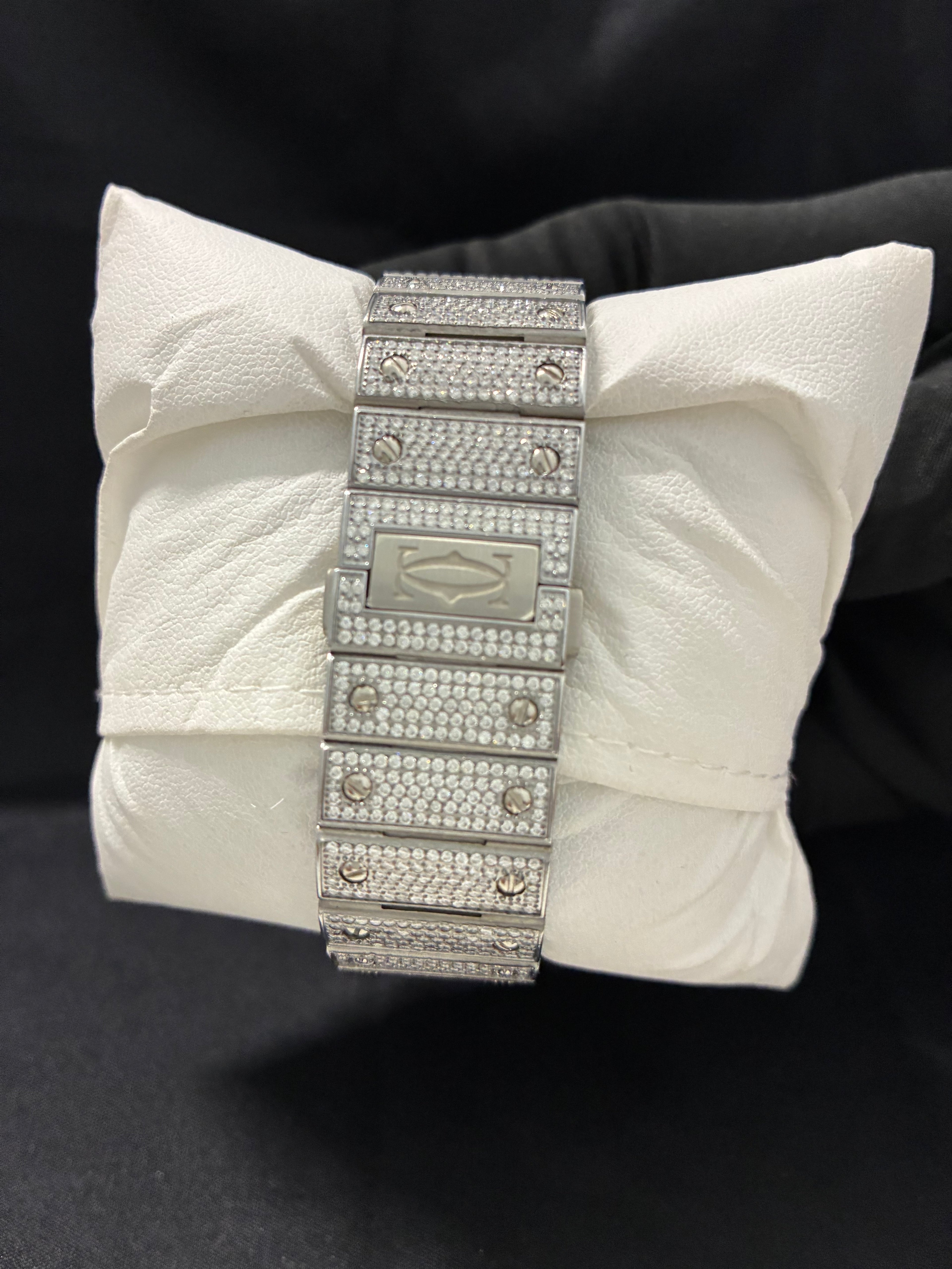 Iced out cartier