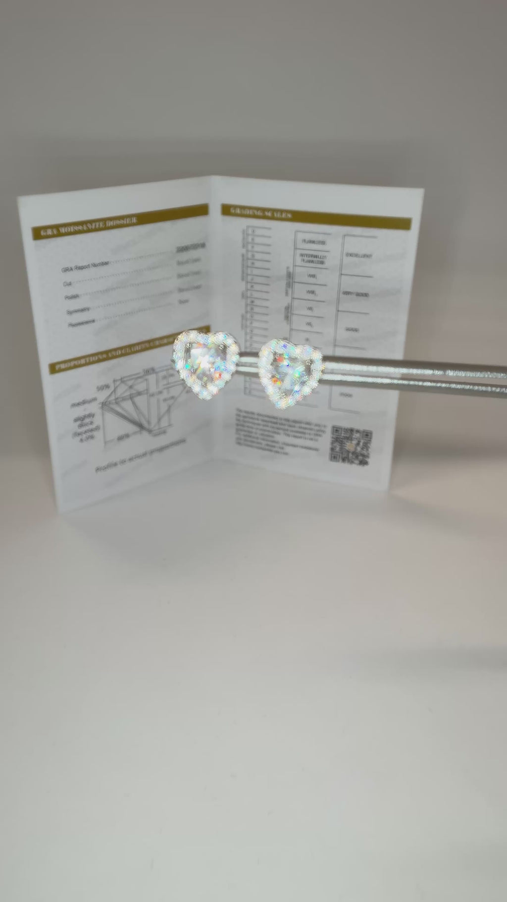 Aretes corazón
